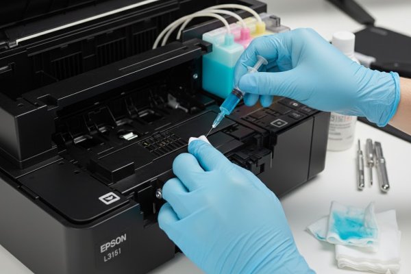 Epson L3251 EcoTank yazıcı kafa temizleme işlemi Ankara