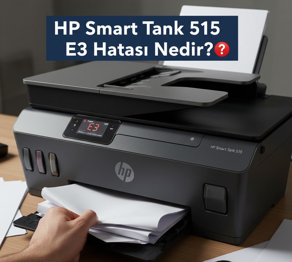 Hp Yazıcı E3 Hatası ve Kesin Çözümü