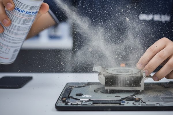 Laptop ısınıyor kapanıyor arızasında fan ve sıcaklık davranışı kontrolleri