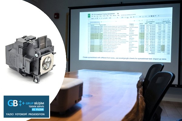 Epson Projeksiyon Lamba Değişimi