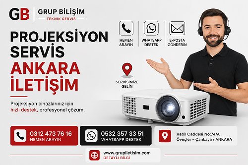 Ankara Projeksiyon Servisi İletişim
