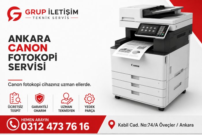 Kızılay Canon Fotokopi ve Yazıcı Mekanik Onarımı