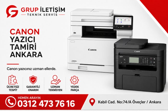 Kızılay Canon Yazıcı ve Fotokopi Tamir Servisi