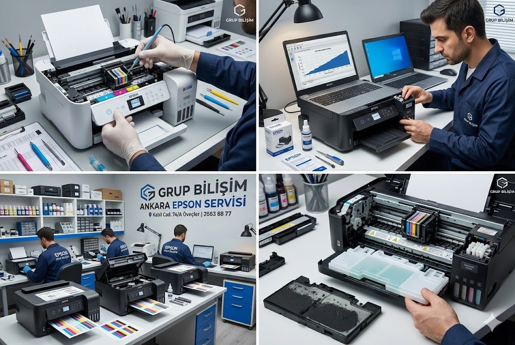 Epson Yazıcı Kafa Temizleme Ankara Teknik Servis Merkezi